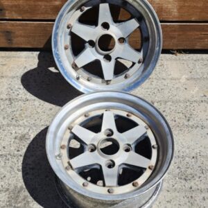 JDM 14" Asuka Corp F1 Turbo Wheels
