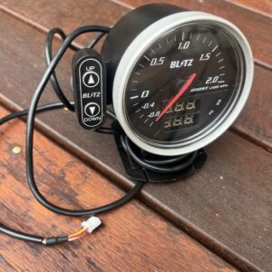 Blitz FLD Boost Meter Gauge
