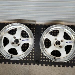 Work Meister S1 2P Wheels - Pair (17x7 +20, 4x114.3)